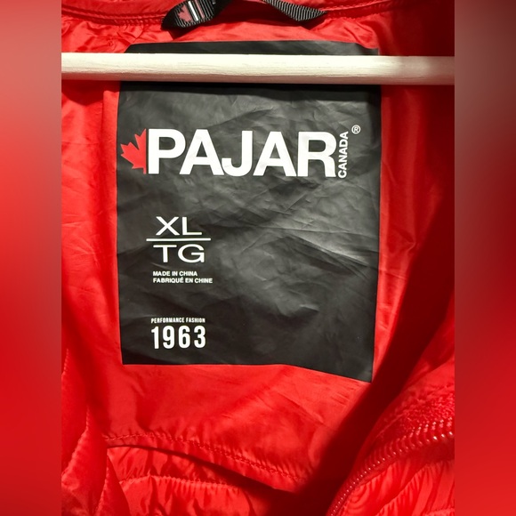 PAJAR OSPREY XL CURRENT RED PACKABLE JACKET - Picture 5 of 11